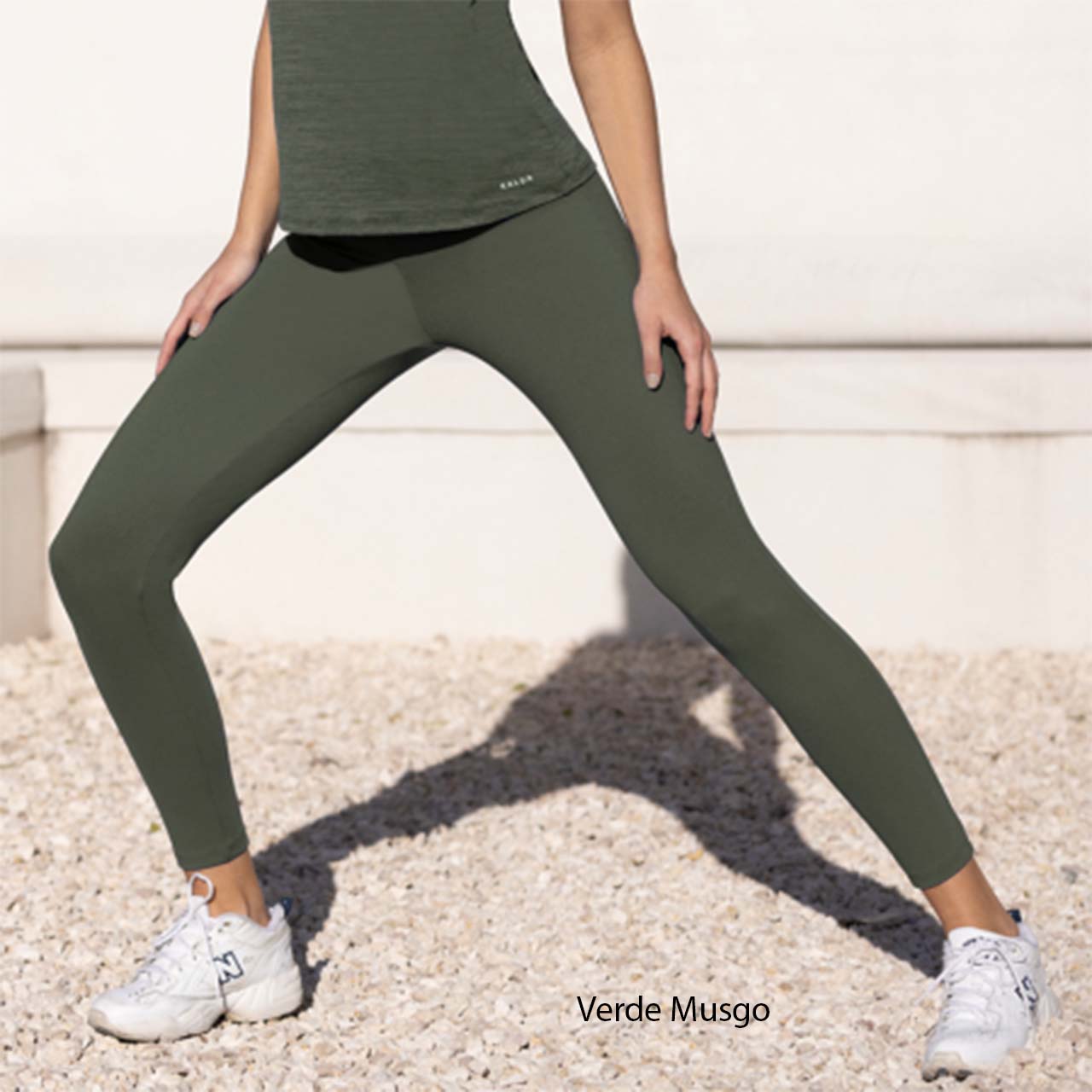 Legging de Supplex. Cintura Alta - Varios Colores