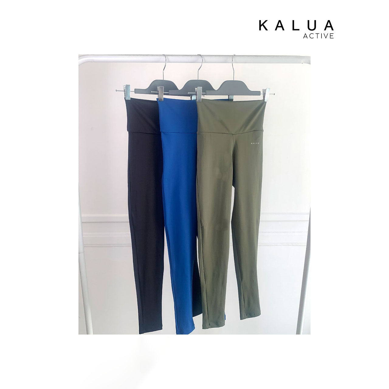 Legging de Supplex. Cintura Alta - Pack x2