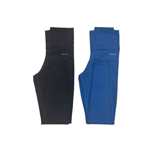 Legging de Supplex. Cintura Alta - Pack x2