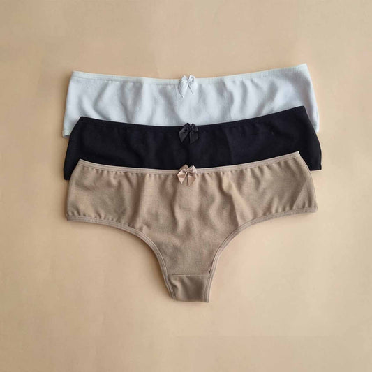 *Pack* Culotteless de algodón y lycra - 3 unidades