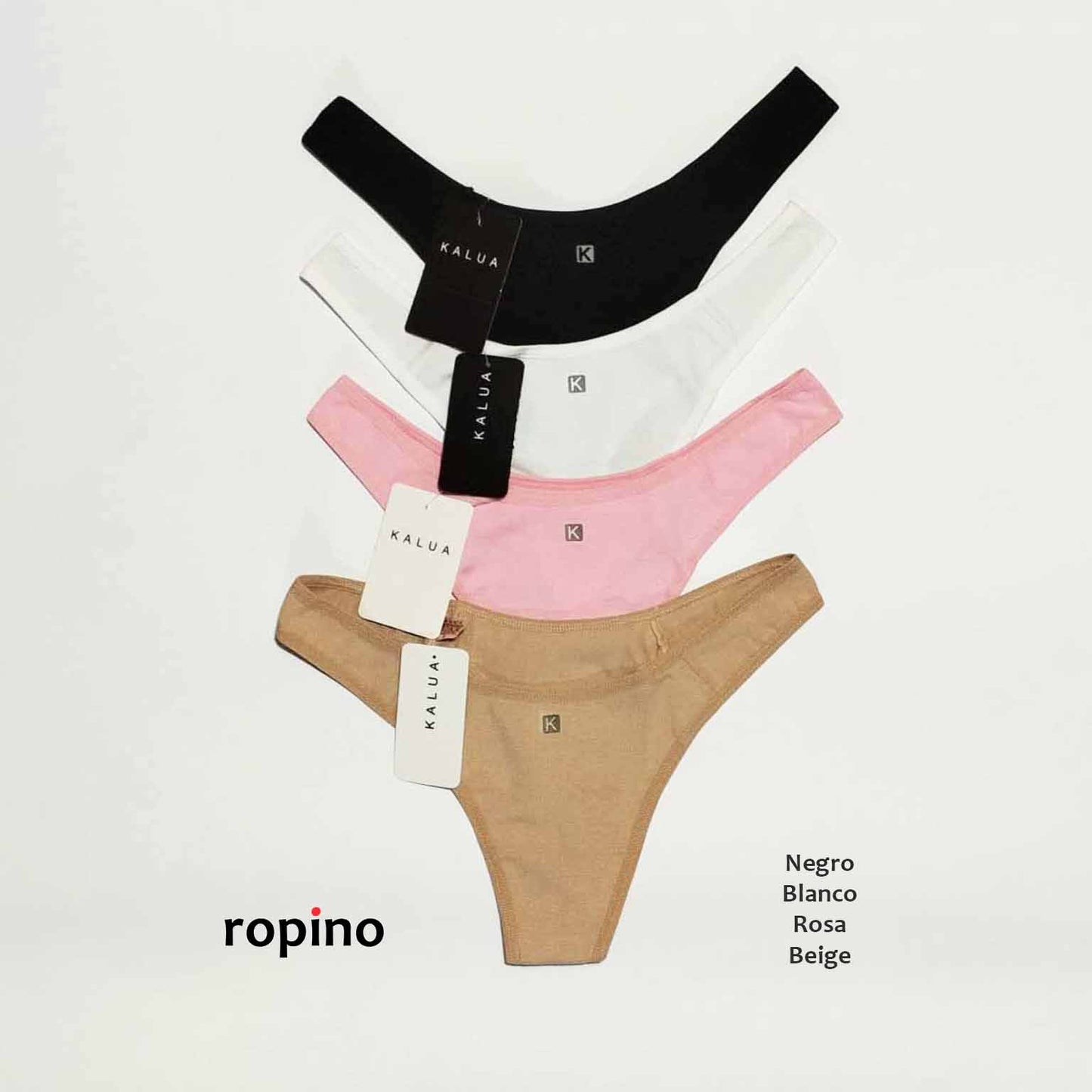 *Combo* Corpiño con taza push-up y arco & Colaless. Lycra de algodón. Varios Colores