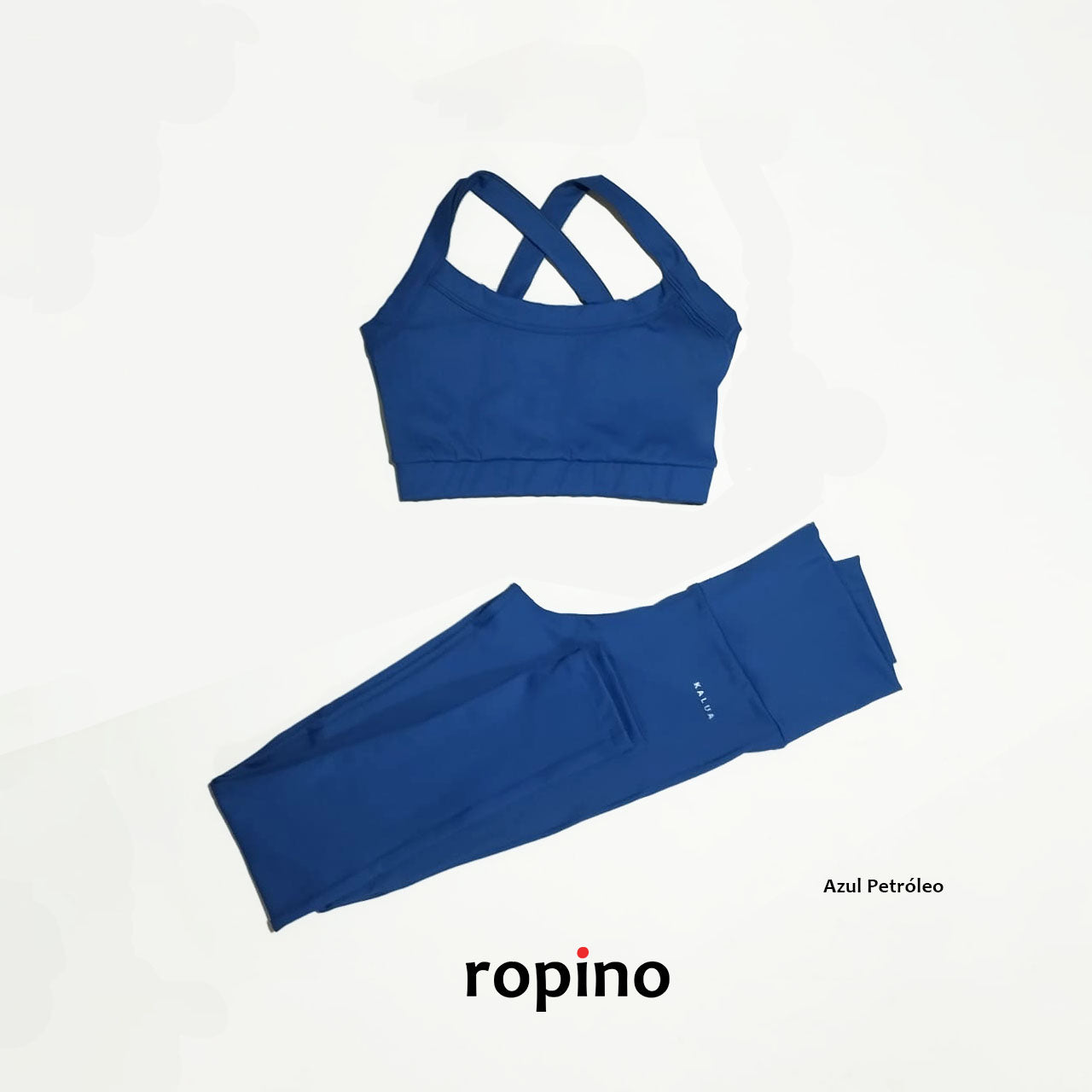 Top de Supplex - Espalda Cruzada & Legging de Supplex - Varios Colores