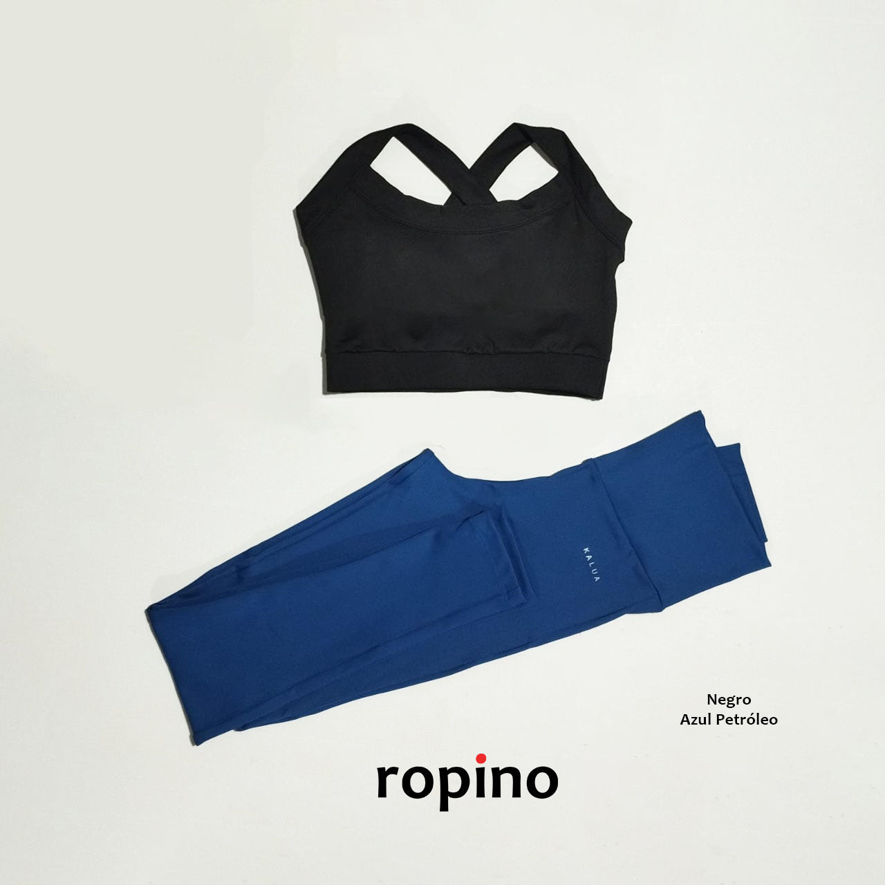 Top de Supplex - Espalda Cruzada & Legging de Supplex - Varios Colores