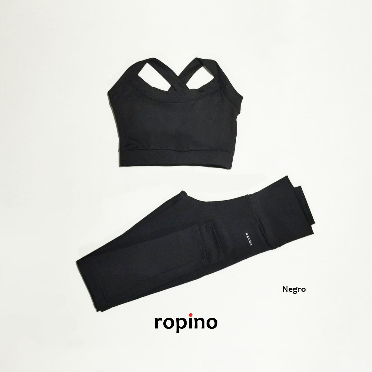 Top de Supplex - Espalda Cruzada & Legging de Supplex - Varios Colores