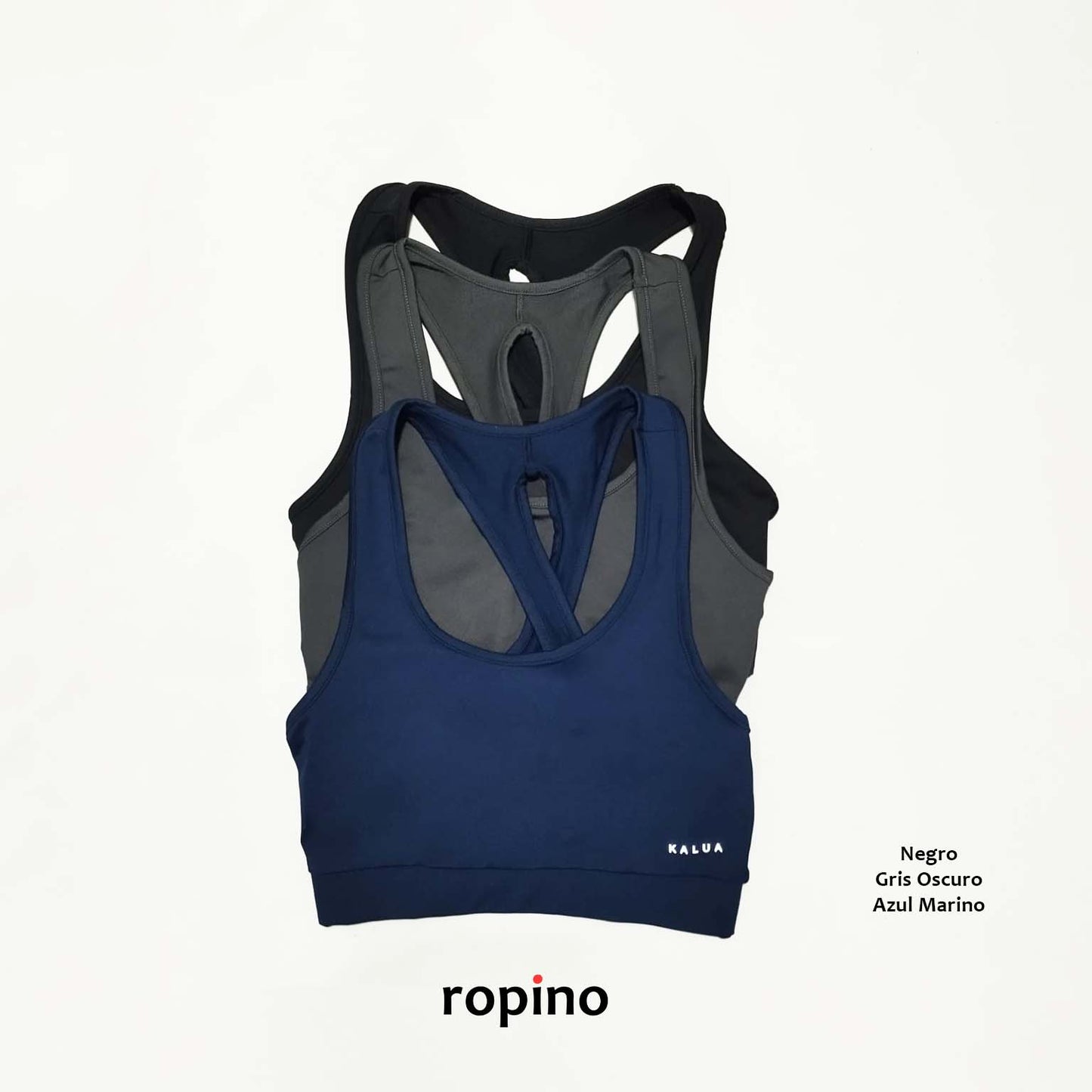 Top de Supplex - Espalda Cruzada & Ciclista de Supplex con Bolsillo