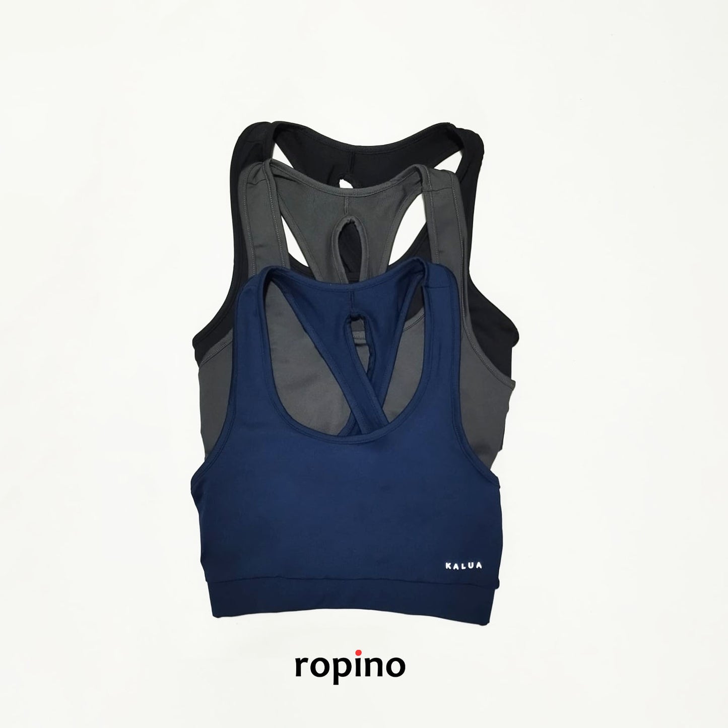 Top de Supplex - Espalda Cruzada  - Varios Colores