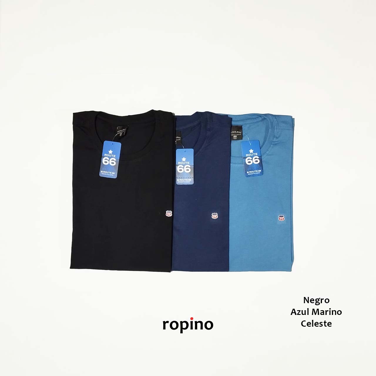 Remera básica de algodón. Varios Colores