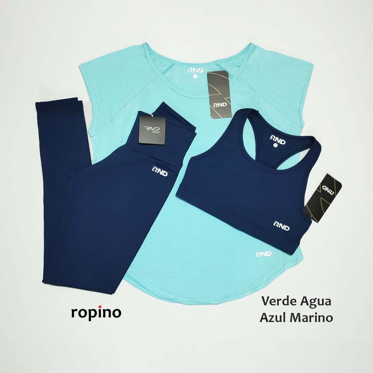 Remera de Viscolycra & Top de Supplex & Legging de Supplex - Varios Colores