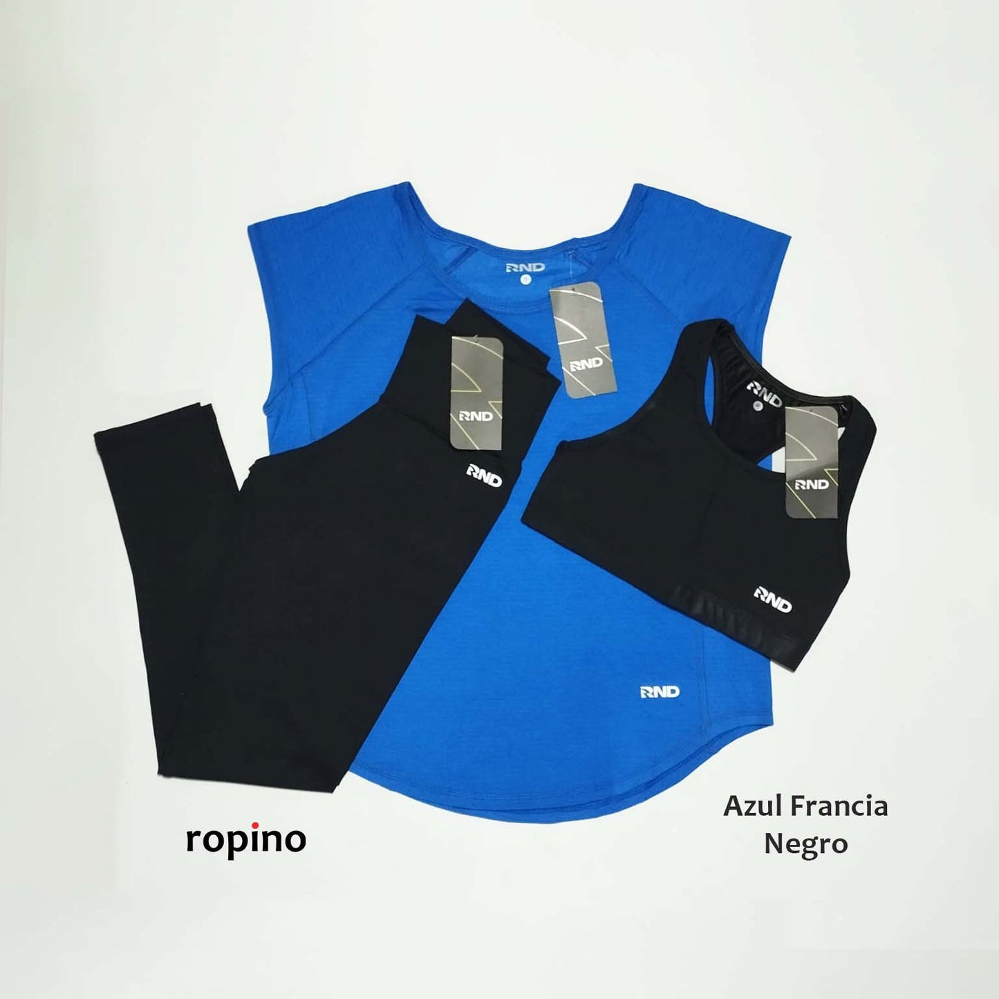 Remera de Viscolycra & Top de Supplex & Legging de Supplex - Varios Colores