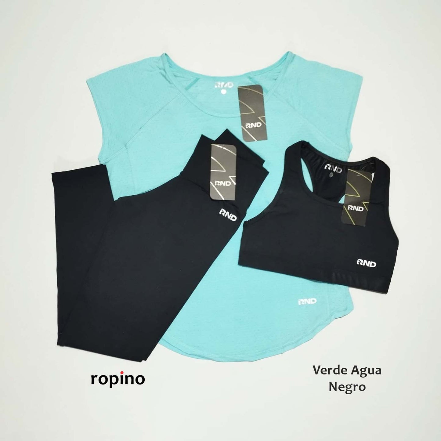 Remera de Viscolycra & Top de Supplex & Legging de Supplex - Varios Colores