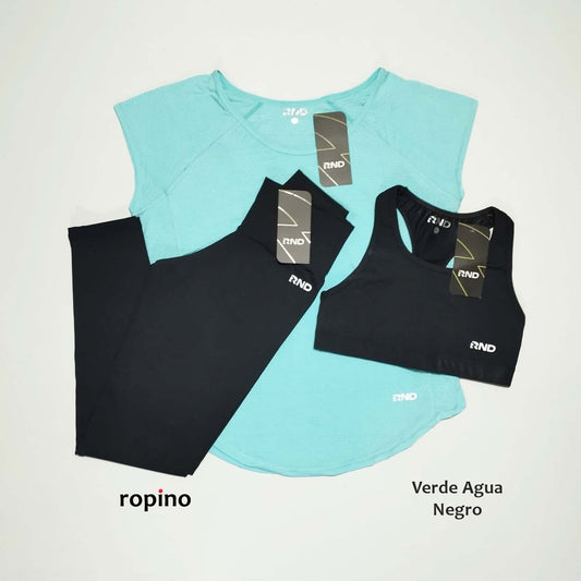 Remera de Viscolycra & Top de Supplex & Legging de Supplex - Varios Colores