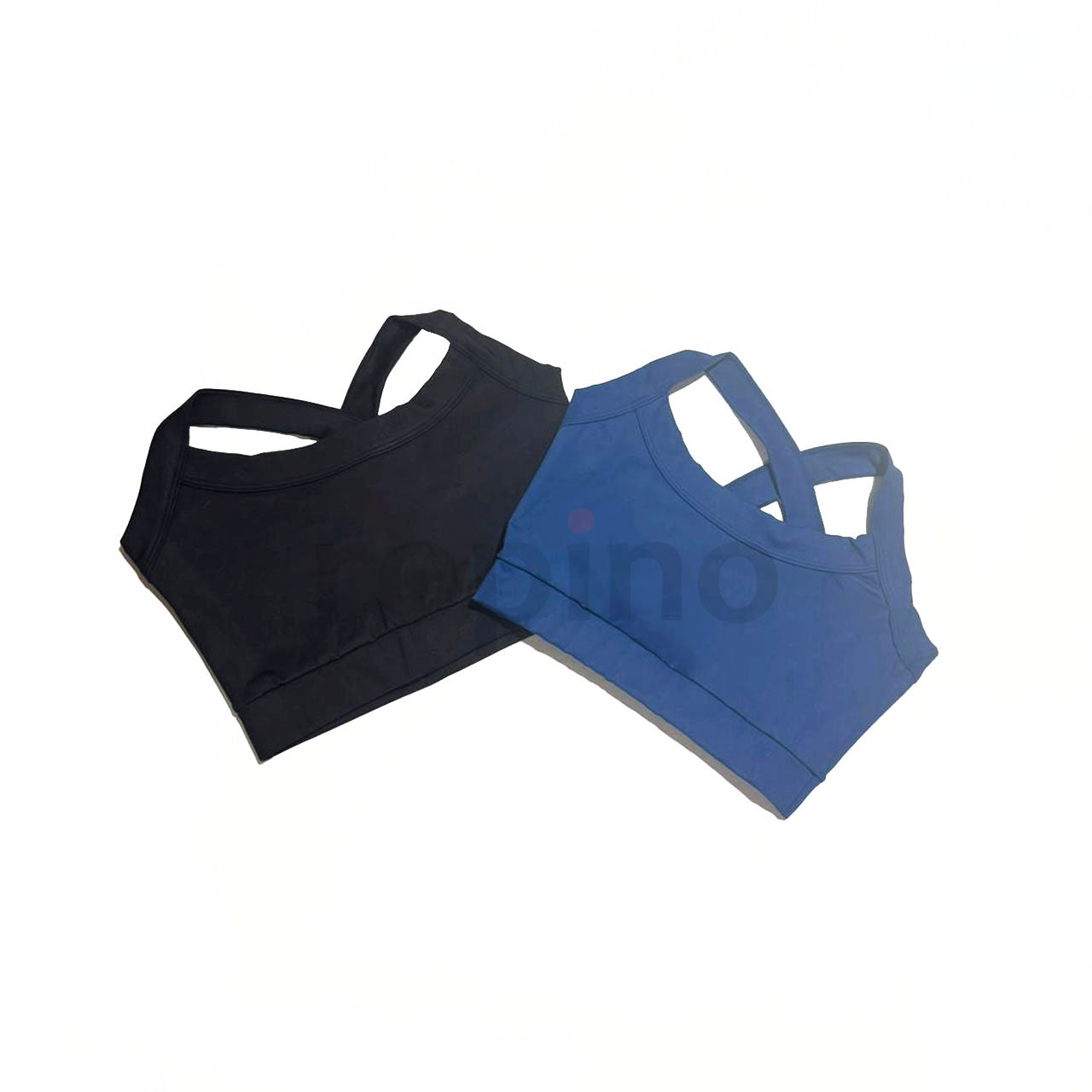 Top de Supplex con Tiras Cruzadas - Pack x2