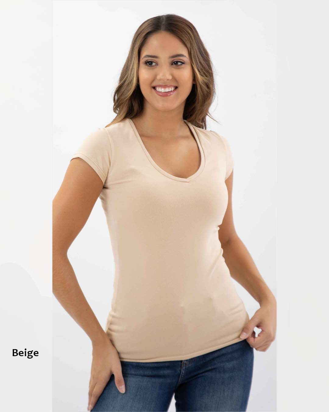 Remera básica de algodón - Varios Colores