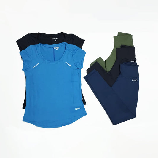 Remera de Microfibra & Legging de Supplex - Varios Colores