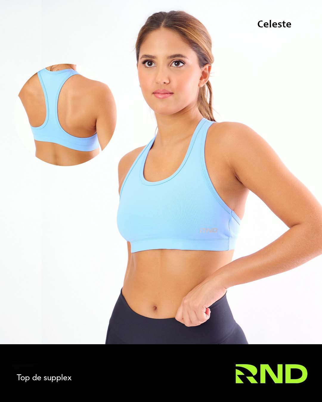 Top de Supplex & Capri de Supplex - Varios Colores