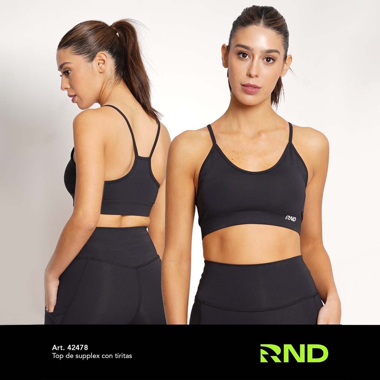 Top de Supplex con Tiritas